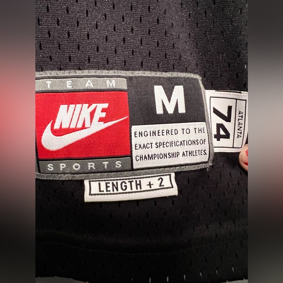 NIKE SHAREEF ABDUR RAHIM Atlanta Hawks NBA Jersey M Swingman Rewind 74 - Picture 5 of 5